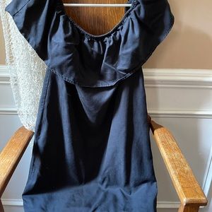 Black Off shoulder dress